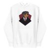 unisex-premium-pullover-hoodie-white-front-6a6bc28a37829.jpg Suited Dog Hoodie