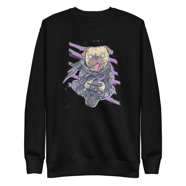 Pug Gamer Ninja Sweatshirt