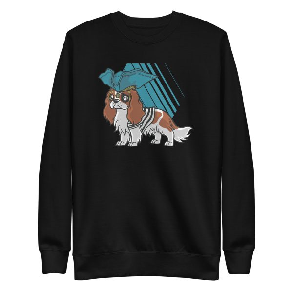 Cavalier King Charles Spaniel Pirate Sweatshirt