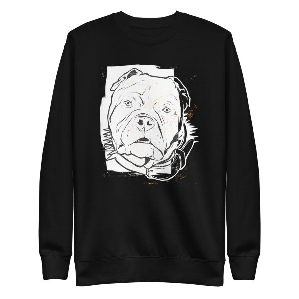 Pitbull Outline Sweatshirt