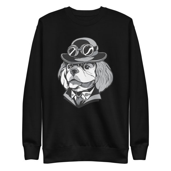 Cavalier Steampunk Dog Sweatshirt