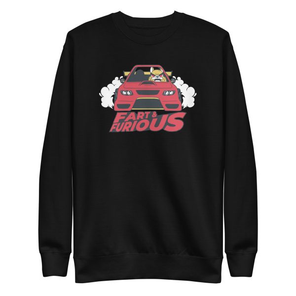 unisex-premium-sweatshirt-black-front-6a6631bd086af.jpg Fart and Furious Sweatshirt
