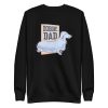 unisex-premium-sweatshirt-black-front-6a6634cc8f0b3.jpg Doggie Dad Sweatshirt