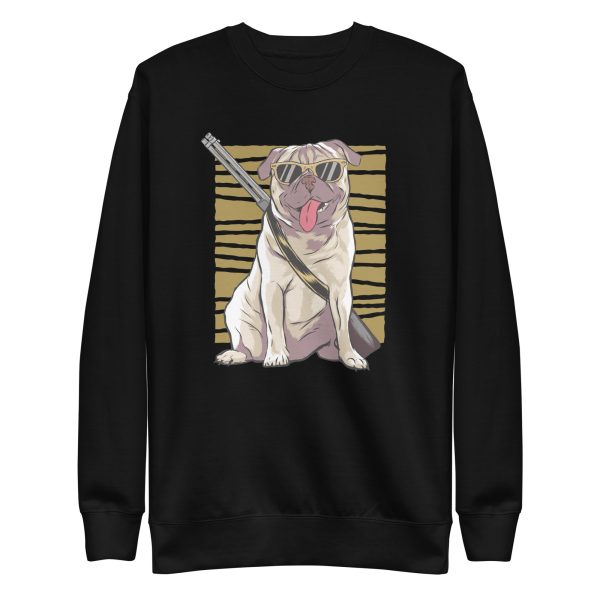 Armed Pug Sweatshirt
