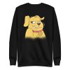 unisex-premium-sweatshirt-black-front-6a6ba25af08c1.jpg Yellow Dog Sweatshirt