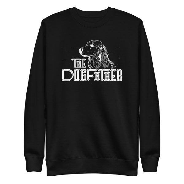 unisex-premium-sweatshirt-black-front-6a6bbf33e8d84.jpg The Dogfather Sweatshirt