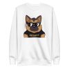 unisex-premium-sweatshirt-white-front-6a659d3974163.jpg German Shepherd Security Sweatshirt