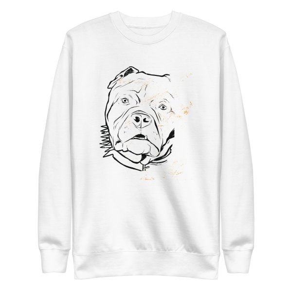 Pitbull Outline Sweatshirt