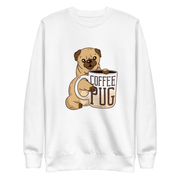 Pug With Coffee Sweatshirt