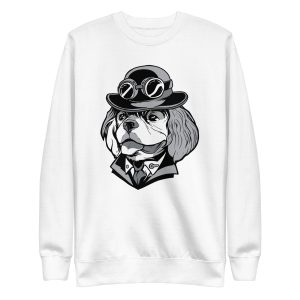 Cavalier Steampunk Dog Sweatshirt