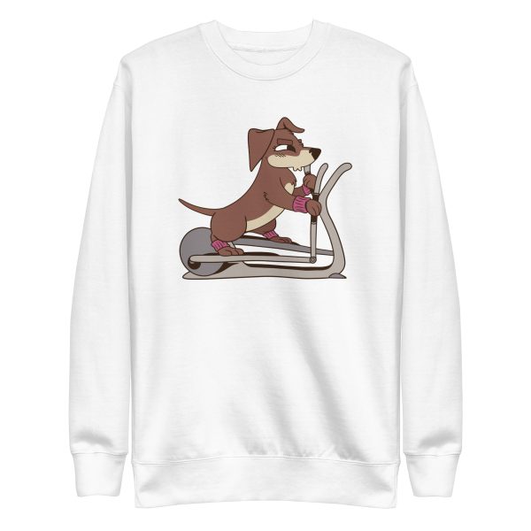 unisex-premium-sweatshirt-white-front-6a6630c1deb21.jpg Elliptical Dog Sweatshirt