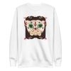 Sugar Skull Pug Sweatshirt