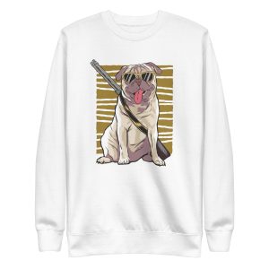 Armed Pug Sweatshirt