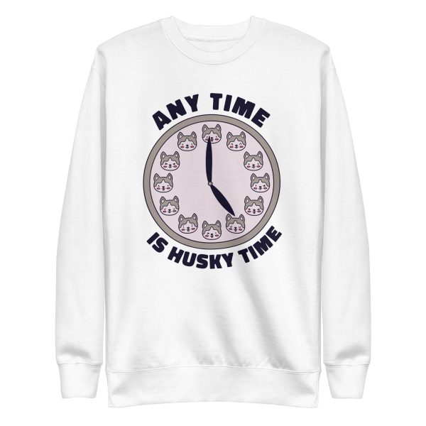 Siberian Husky Dog Time Sweatshirt