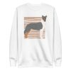 unisex-premium-sweatshirt-white-front-6a6bb26446380.jpg Smooth Collie Sweatshirt