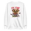 Warrior Pug Sweatshirt
