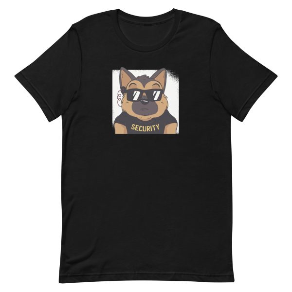 unisex-staple-t-shirt-black-front-6a659d685bb77.jpg German Shepherd Security T-Shirt