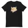 unisex-staple-t-shirt-black-front-6a659ec3cc301.jpg Golden Retriever Puppy T-Shirt