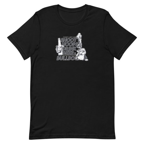 unisex-staple-t-shirt-black-front-6a65a45d27ad9.jpg Drink Beer Quote T-Shirt