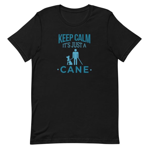 unisex-staple-t-shirt-black-front-6a65a7e71fd59.jpg Just A Cane T-Shirt