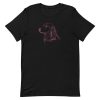 unisex-staple-t-shirt-black-front-6a66298a21ac4.jpg Golden Retriever Dog T-Shirt