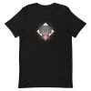 unisex-staple-t-shirt-black-front-6a662f357fecc.jpg Funny Dog Face T-Shirt