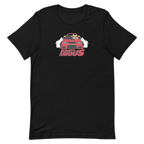 unisex-staple-t-shirt-black-front-6a6631bbe0600.jpg Fart and Furious T-Shirt