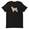 unisex-staple-t-shirt-black-front-6a6ba37f95fcc.jpg Terrier Dog Hand Drawn T-Shirt