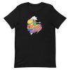 unisex-staple-t-shirt-black-front-6a6ba3c04a36d.jpg Surfer Guy Dog T-Shirt
