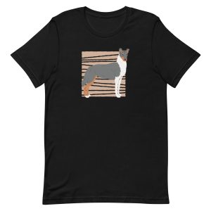 unisex-staple-t-shirt-black-front-6a6bb24d5245c.jpg Smooth Collie T-Shirt