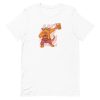 unisex-staple-t-shirt-white-front-6a65b47610b4e.jpg German Shepherd Dabbing T-Shirt