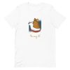 unisex-staple-t-shirt-white-front-6a66281ea1b8c.jpg I Love My Corgi T-Shirt