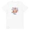 unisex-staple-t-shirt-white-front-6a662e797bb06.jpg Gamer Dog Meditating T-Shirt