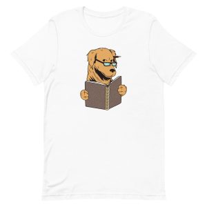 Studying Dog T-Shirt
