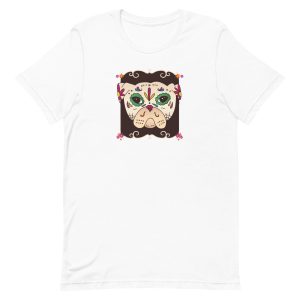 Sugar Skull Pug T-Shirt