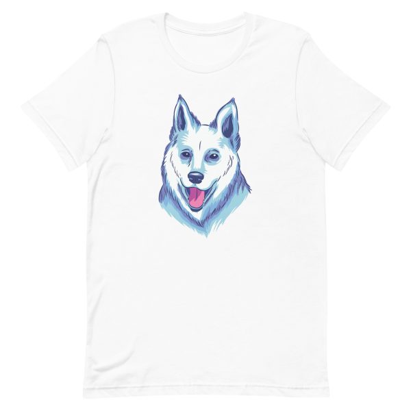 unisex-staple-t-shirt-white-front-6a6bb827d587b.jpg White Shepherd T-Shirt