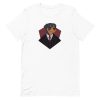 unisex-staple-t-shirt-white-front-6a6bc27f99a16.jpg Suited Dog T-Shirt
